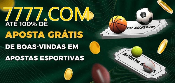 7777.COMbet Ate 100% de Aposta Gratis